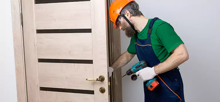 Replace Internal Door Handle with Lock Fountain Valley